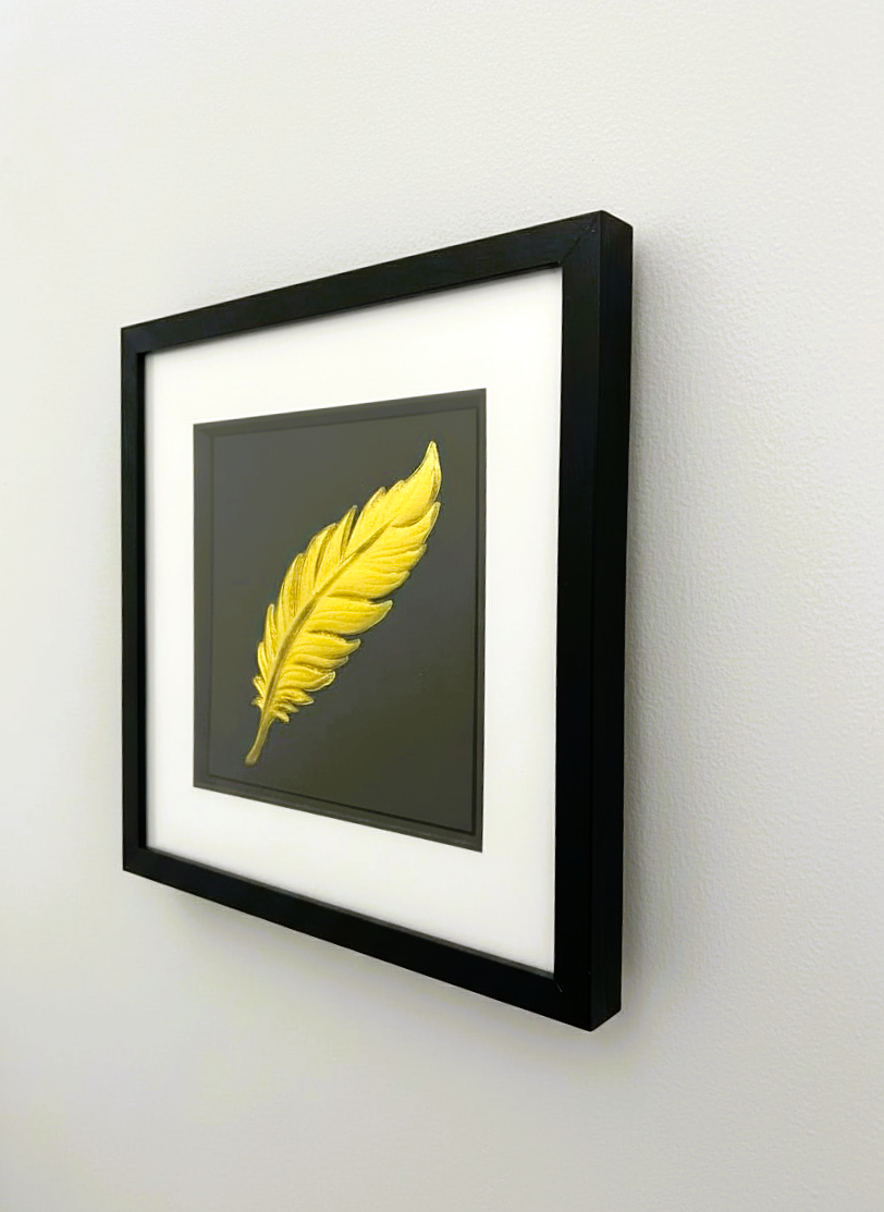 Floating Feather Wall Art